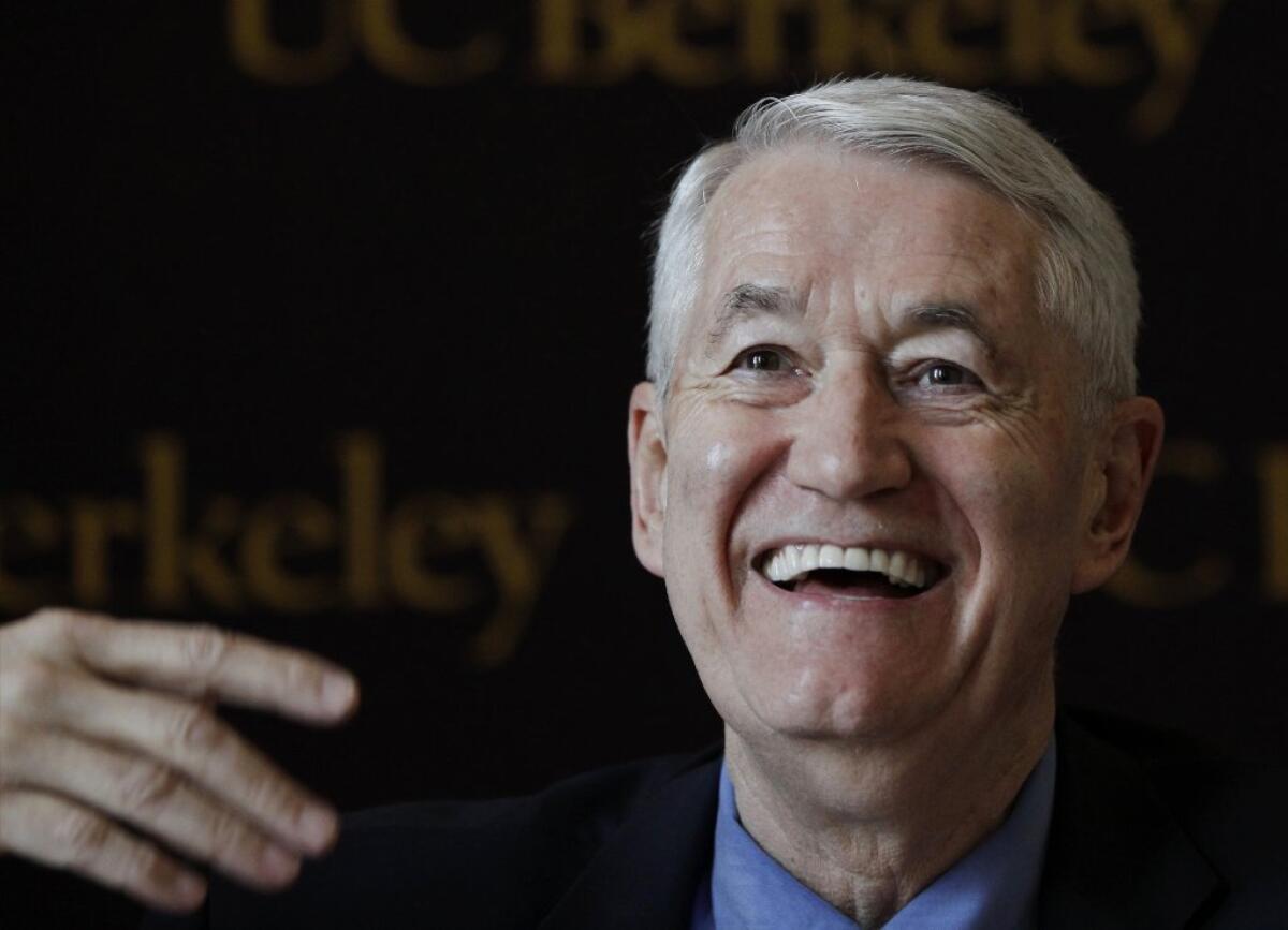 Former UC Berkeley Chancellor Robert Birgeneau was slated to be the commencement speaker at Haverford College in Pennsylvania until a group of students threatened to oppose his appearance.