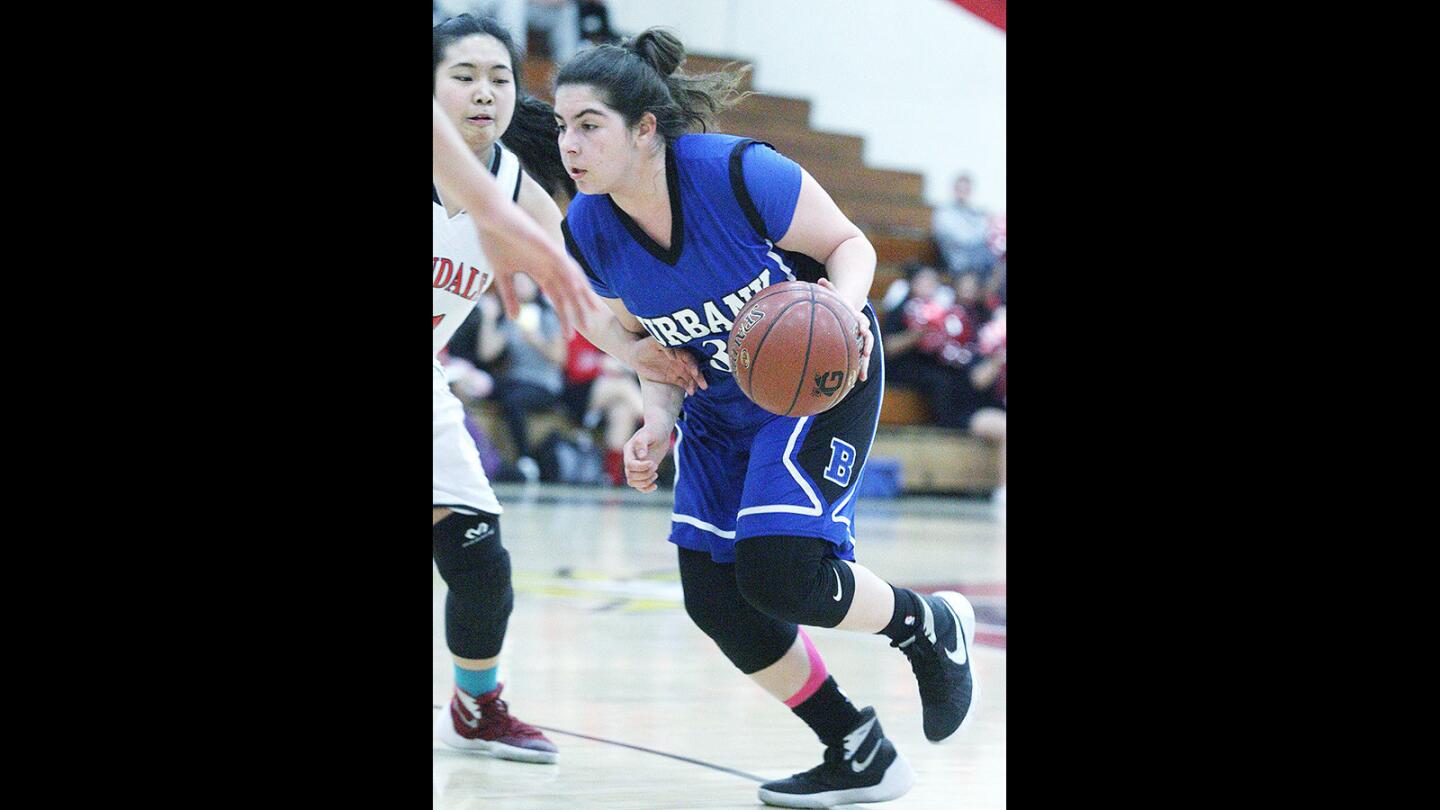 Photo Gallery: Pacific League girls' basketball, Glendale vs. Burbank