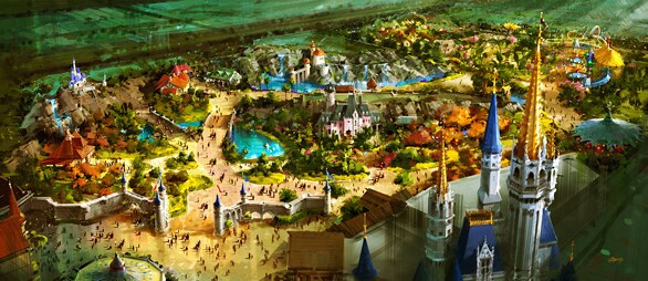 Concept Art Fantasyland Makeover Coming To Disney World In 12 Los Angeles Times