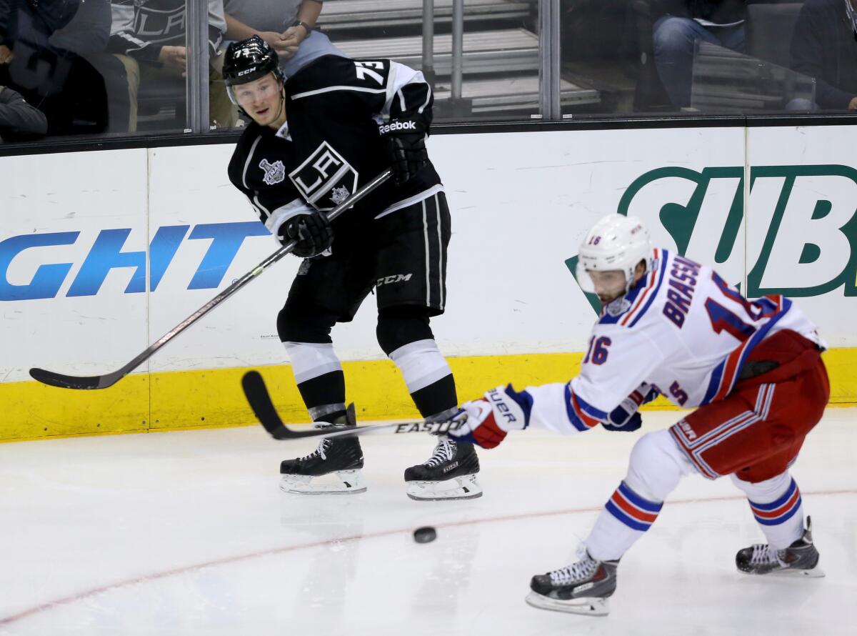Tyler Toffoli and a few other Kings found it difficult to sleep Tuesday night.