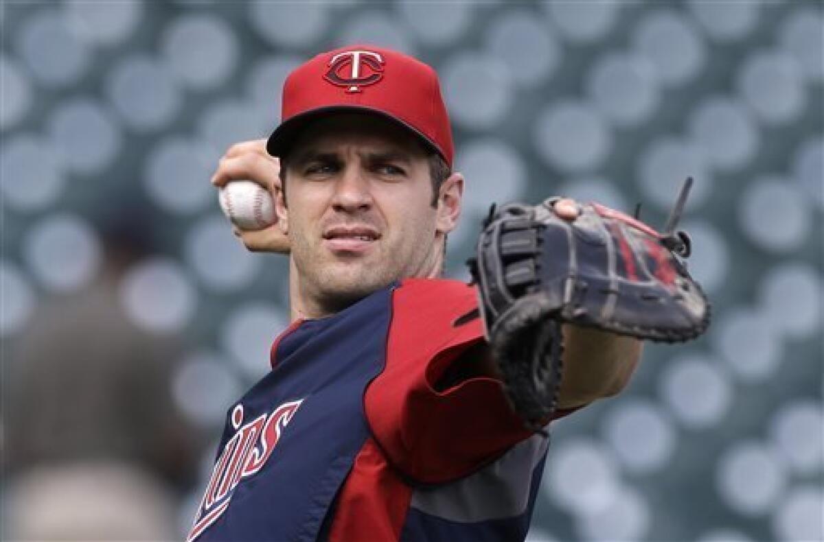 Twins C Joe Mauer recovering from concussion - The San Diego Union-Tribune