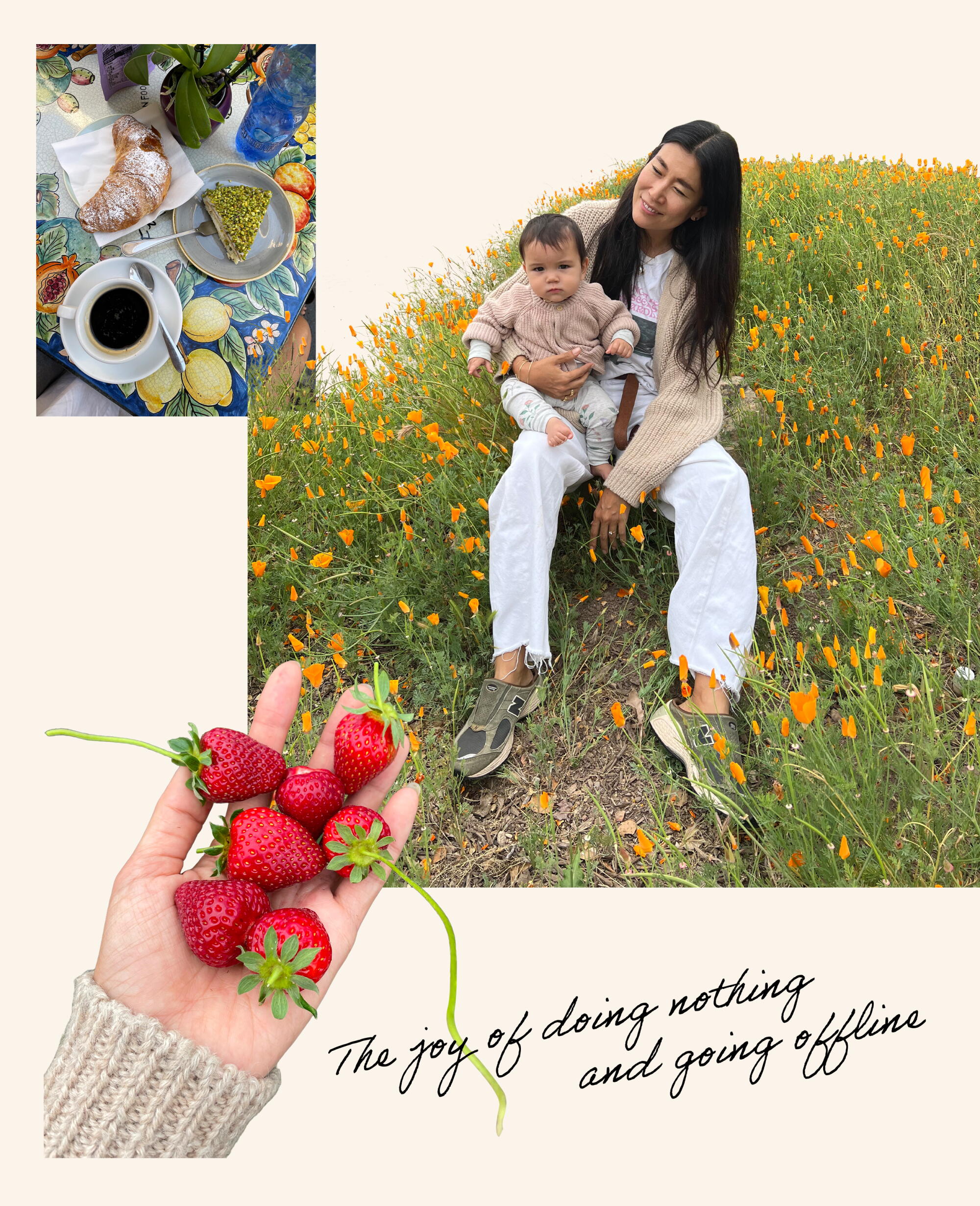 Collage for an Image Magazine communicative about luxury manner buyers’ individual luxuries