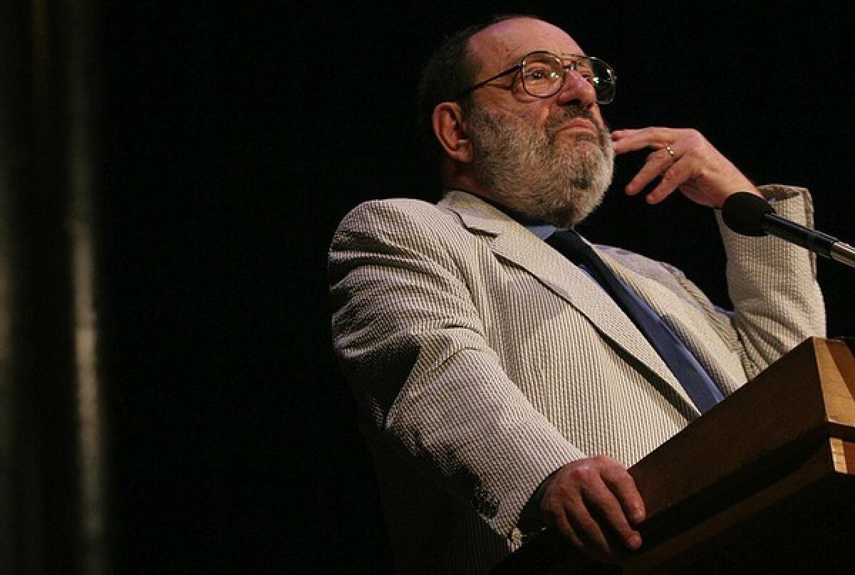 Umberto Eco in New York in 2005.