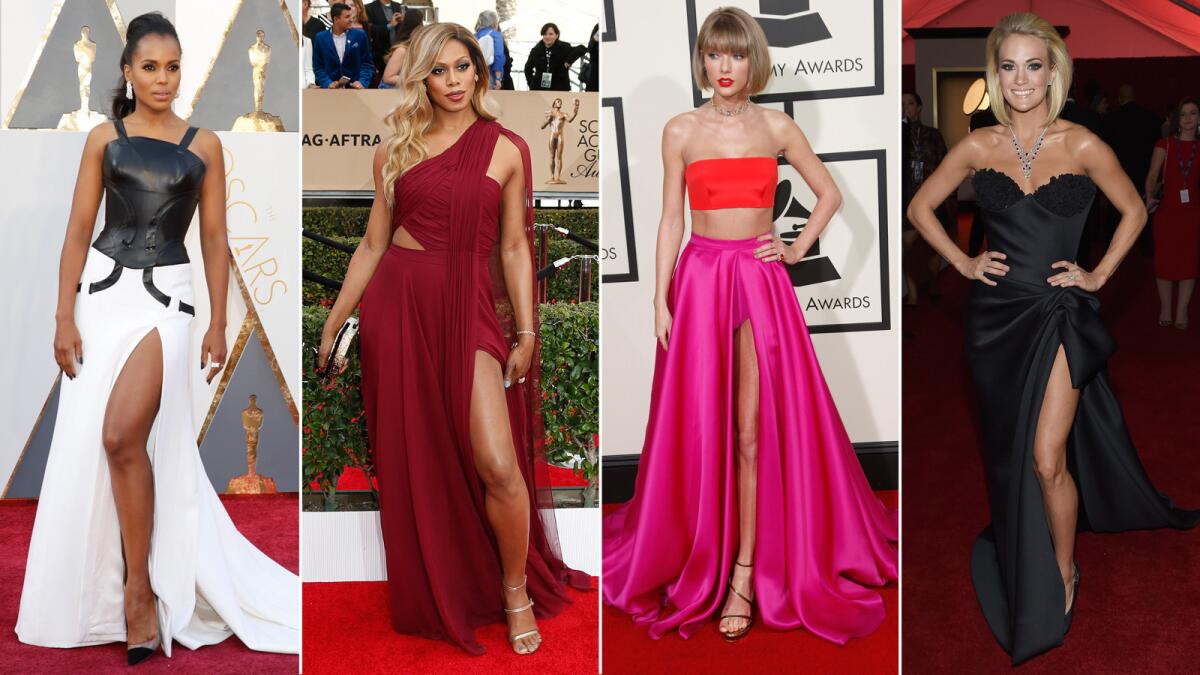From left: Kerry Washington, Laverne Cox, Taylor Swift and Carrie Underwood.