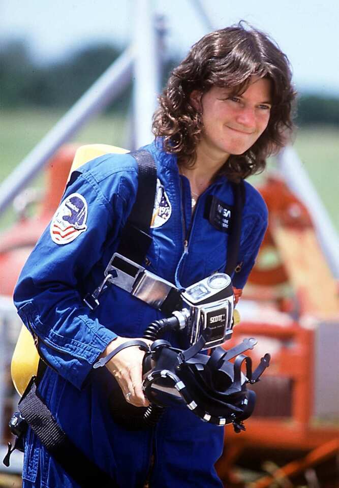 Sally Ride Obituary 1st Us Woman In Space Dies At 61 Los Angeles Times