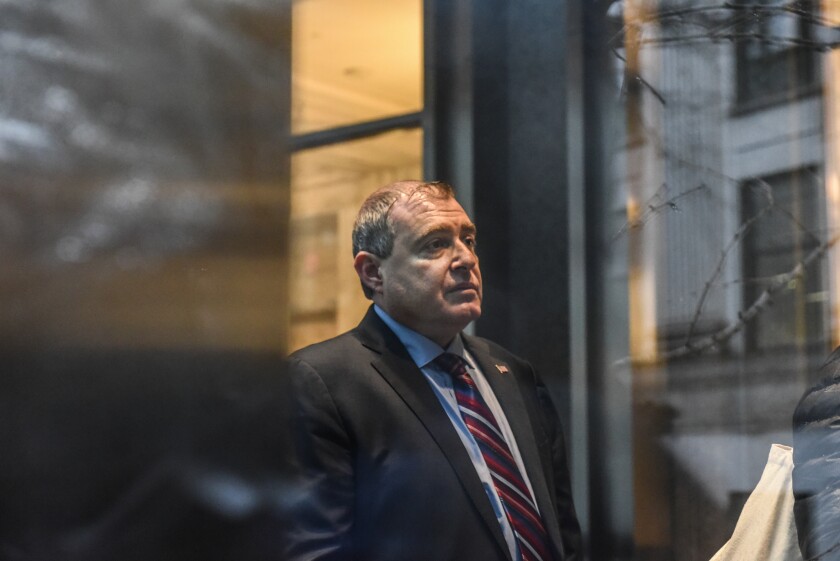 Lev Parnas arrives at federal court on Dec. 17 in New York City.