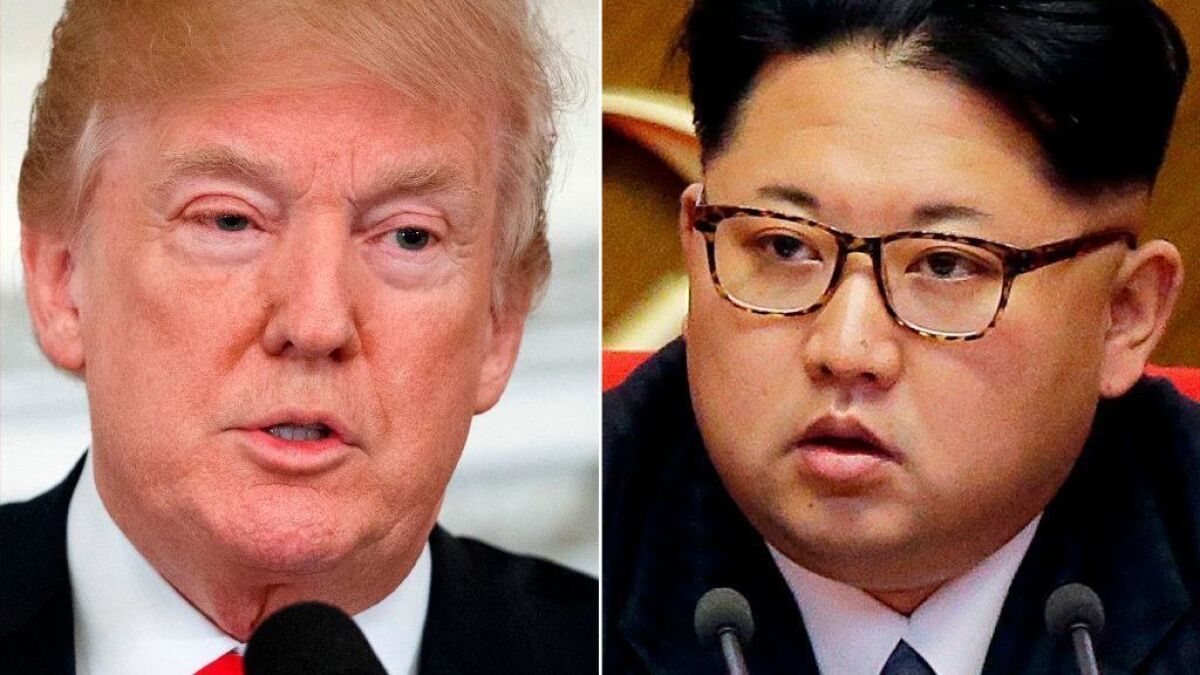 If President Trump meets with Kim Jong Un, it will be the first U.S.-North Korean leadership summit in more than six decades of hostility since the 1950-53 Korean War.