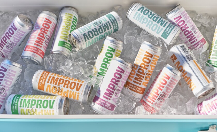Two men with Poway ties started Improv - a non-alcoholic drink with boozy flavors.