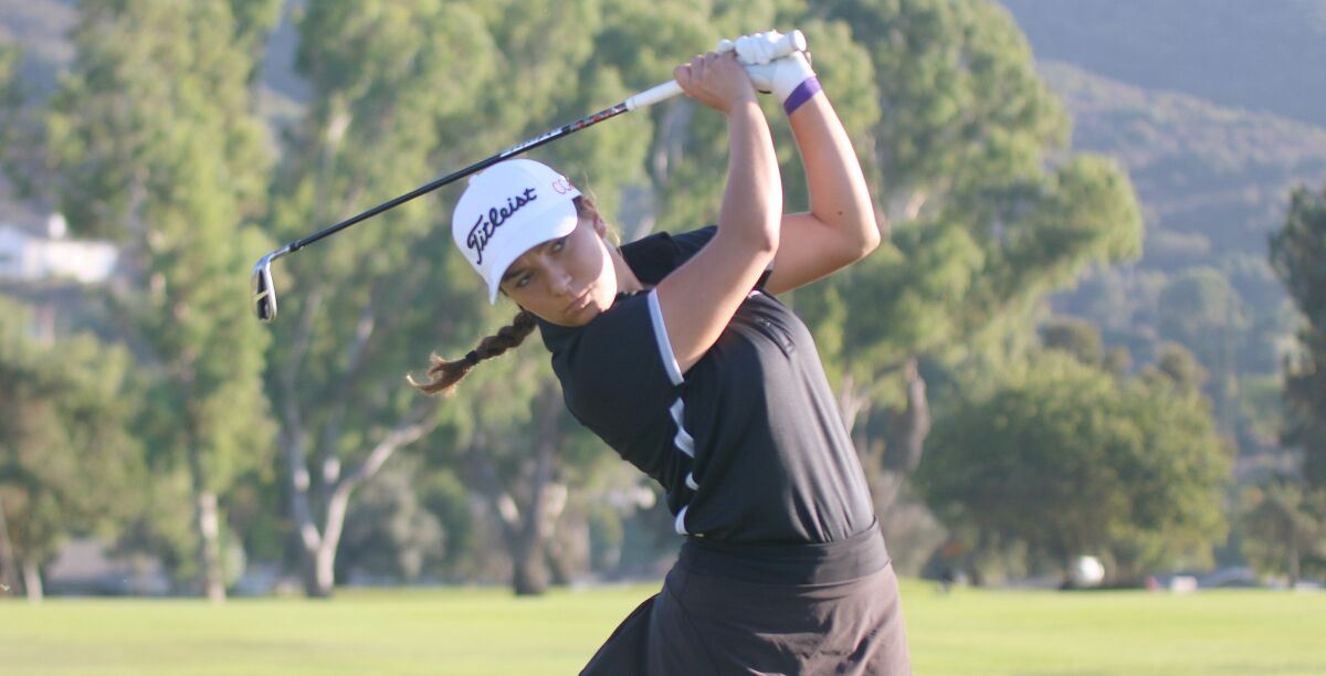 Sophomore Sofina Firouzi of third place Canyon Crest.