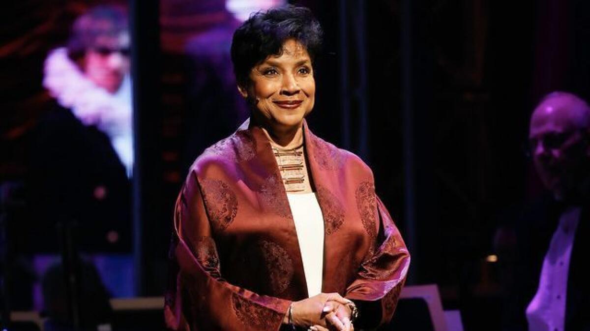 Phylicia Rashad performs during Center Theatre Group's anniversary event. (Ryan Miller / Capture Imaging)