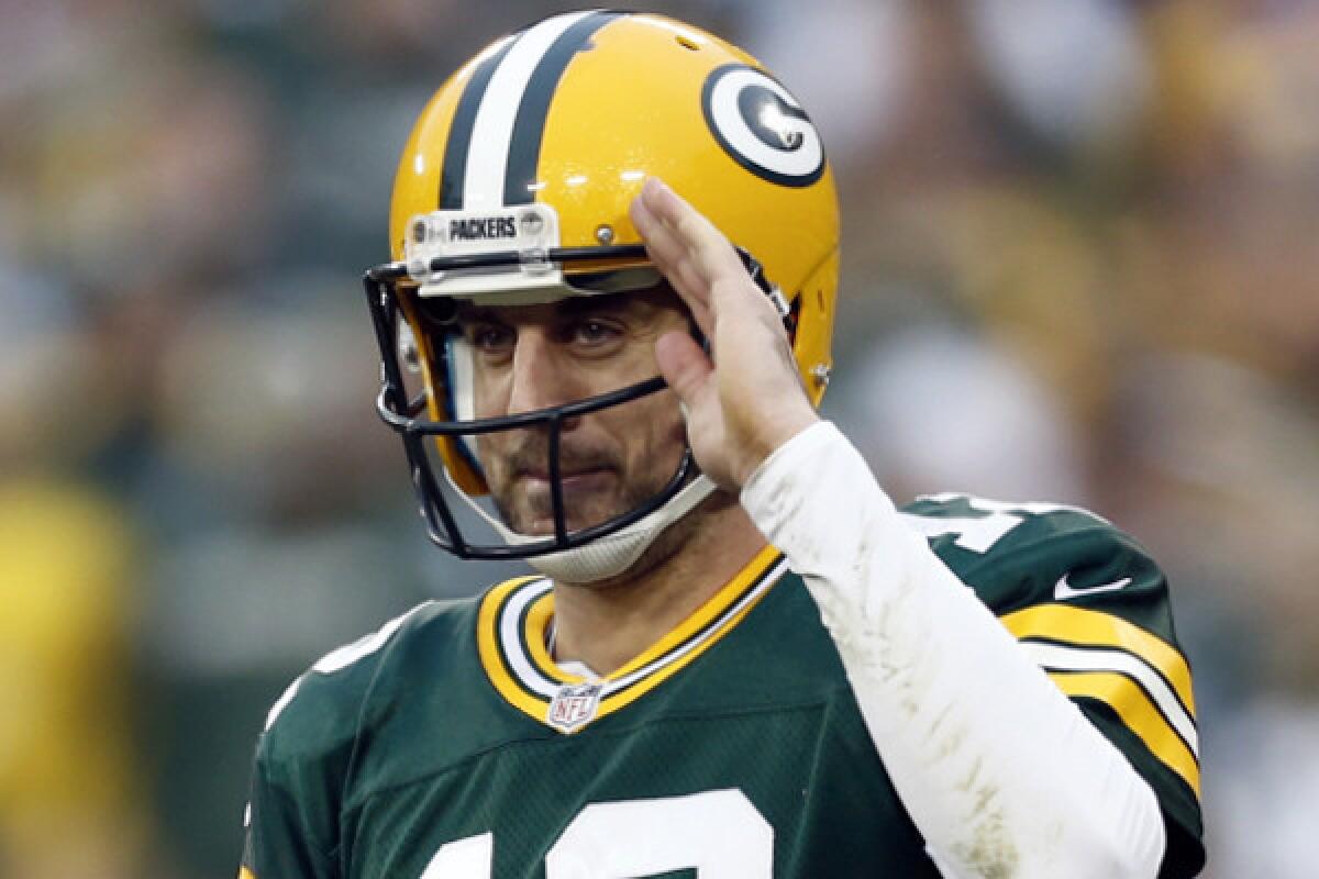 Green Bay quarterback Aaron Rodgers is 7-1 against the Detroit Lions, with the loss coming when he was sidelined with a concussion back in 2010.