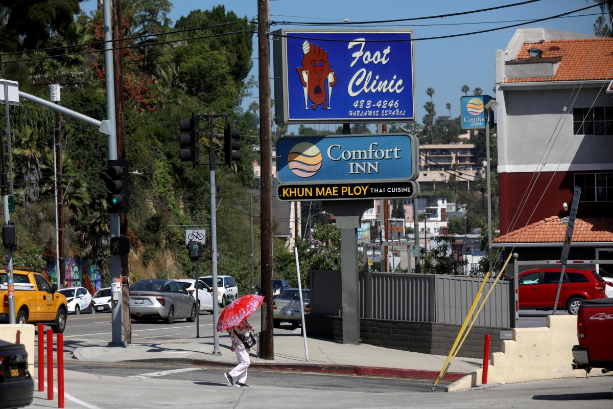 Sunset Foot Clinic in Silver Lake in July 2019.