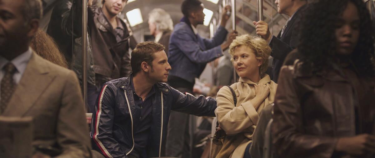 Annette Bening and Jamie Bell in "Film Stars Don't Die in Liverpool."