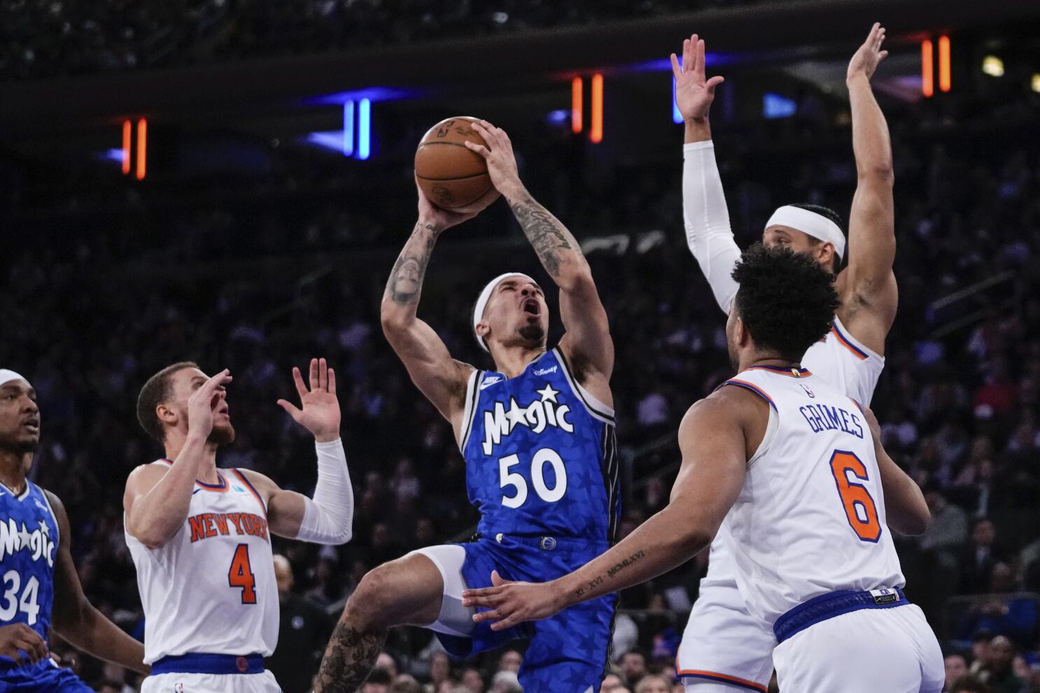 New York Knicks give Orlando Magic a crash-course in Playoff basketball