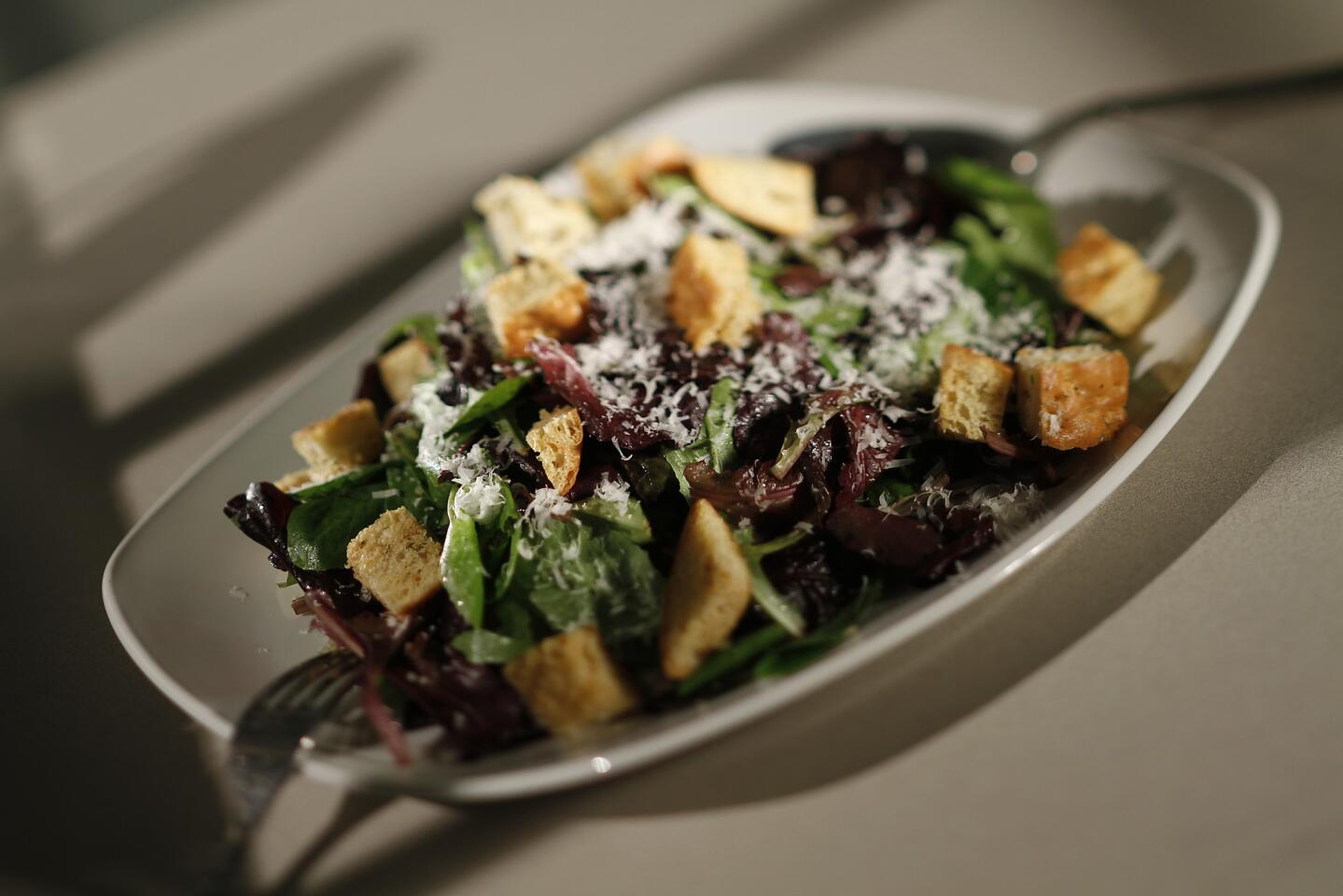 There's a secret to the croutons.