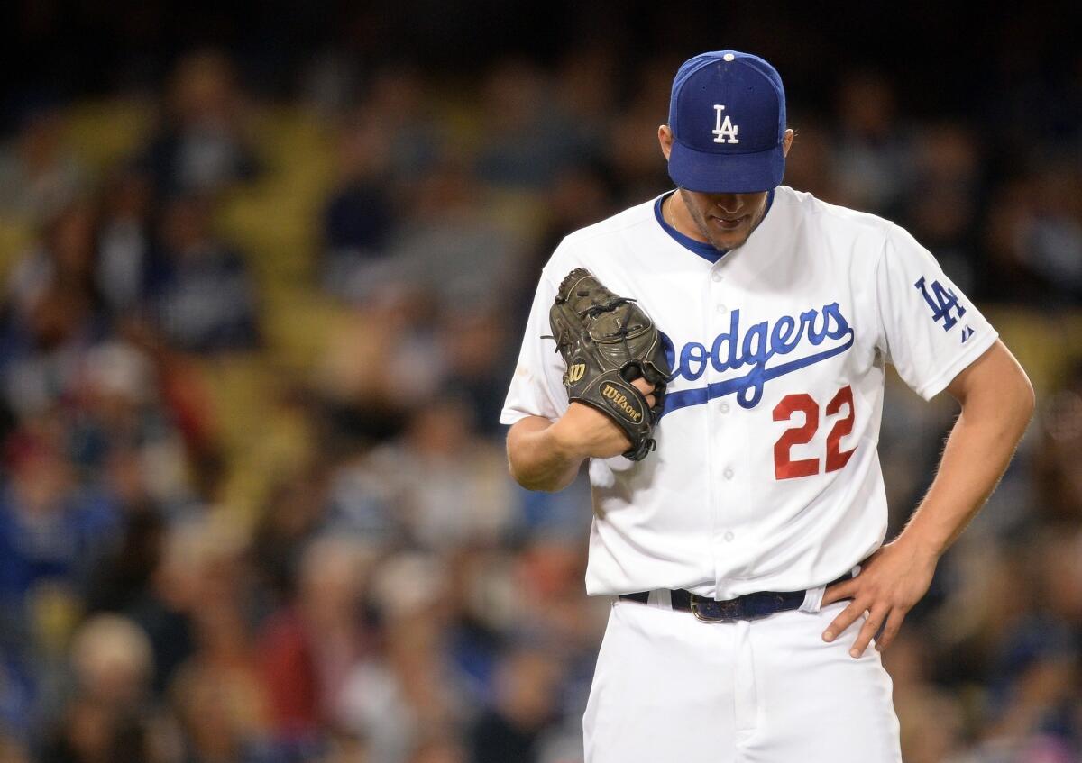 Dodgers ace Clayton Kershaw had a poor outing in his last start against the San Diego Padres.