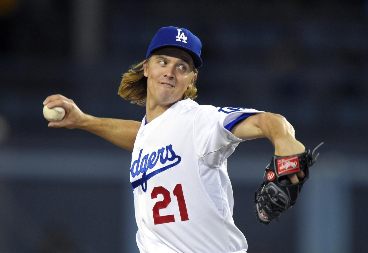 Zack Greinke pitching against Pittsburgh last Friday.