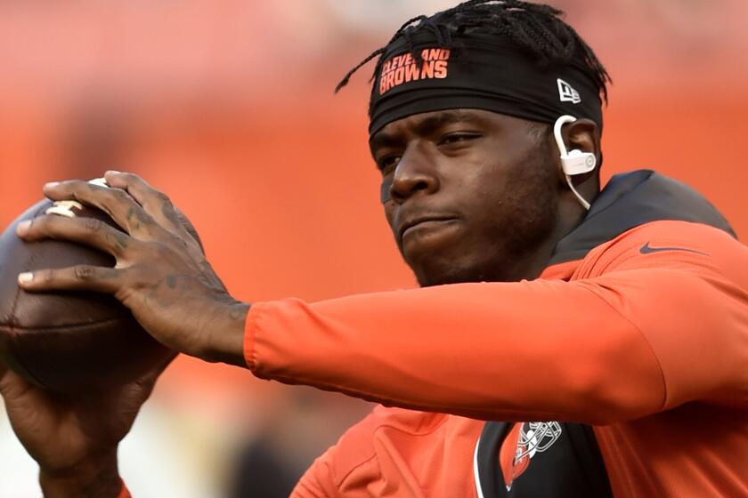 Browns receiver Josh Gordon has been suspended for 43 of his last 48 games.