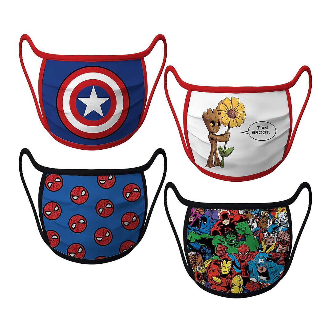 Disney's Marvel face masks.