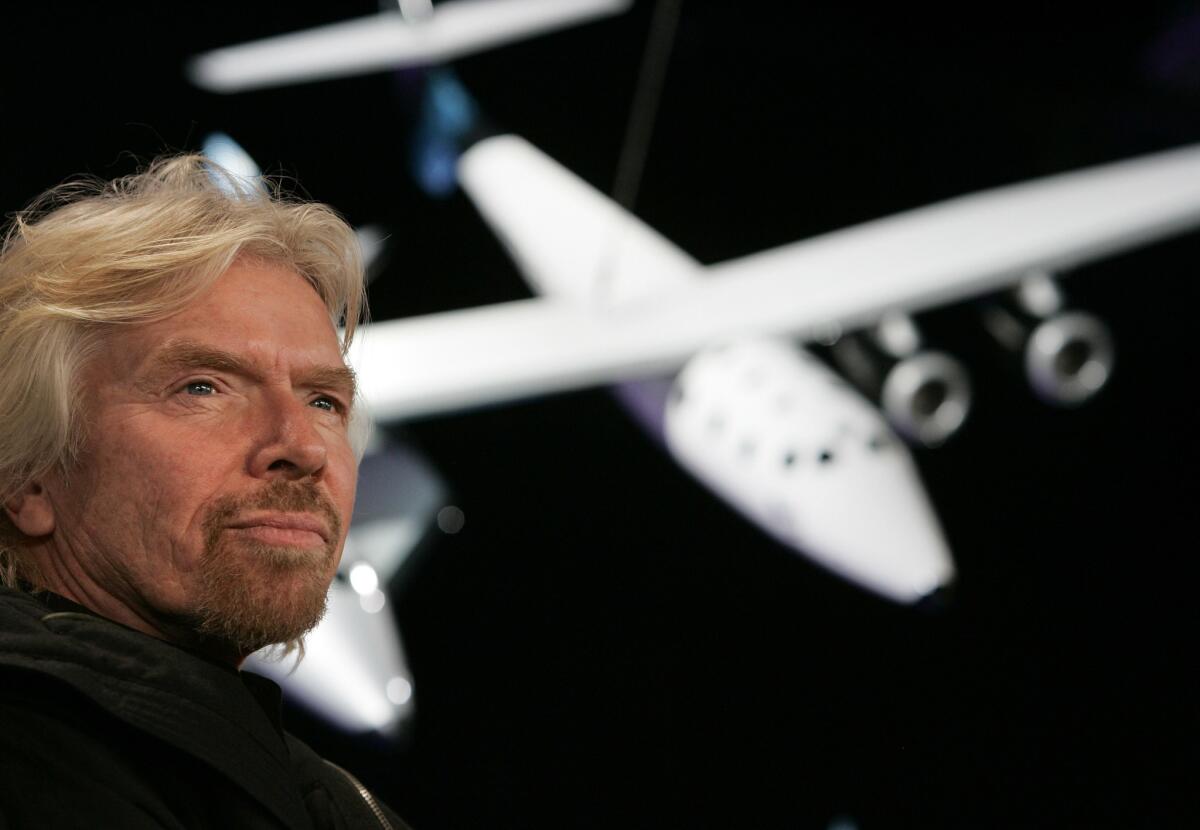 One Virgin Galactic customer said he was confident the company would iron out problems, in part because founder Richard Branson said he would be on its maiden space voyage.
