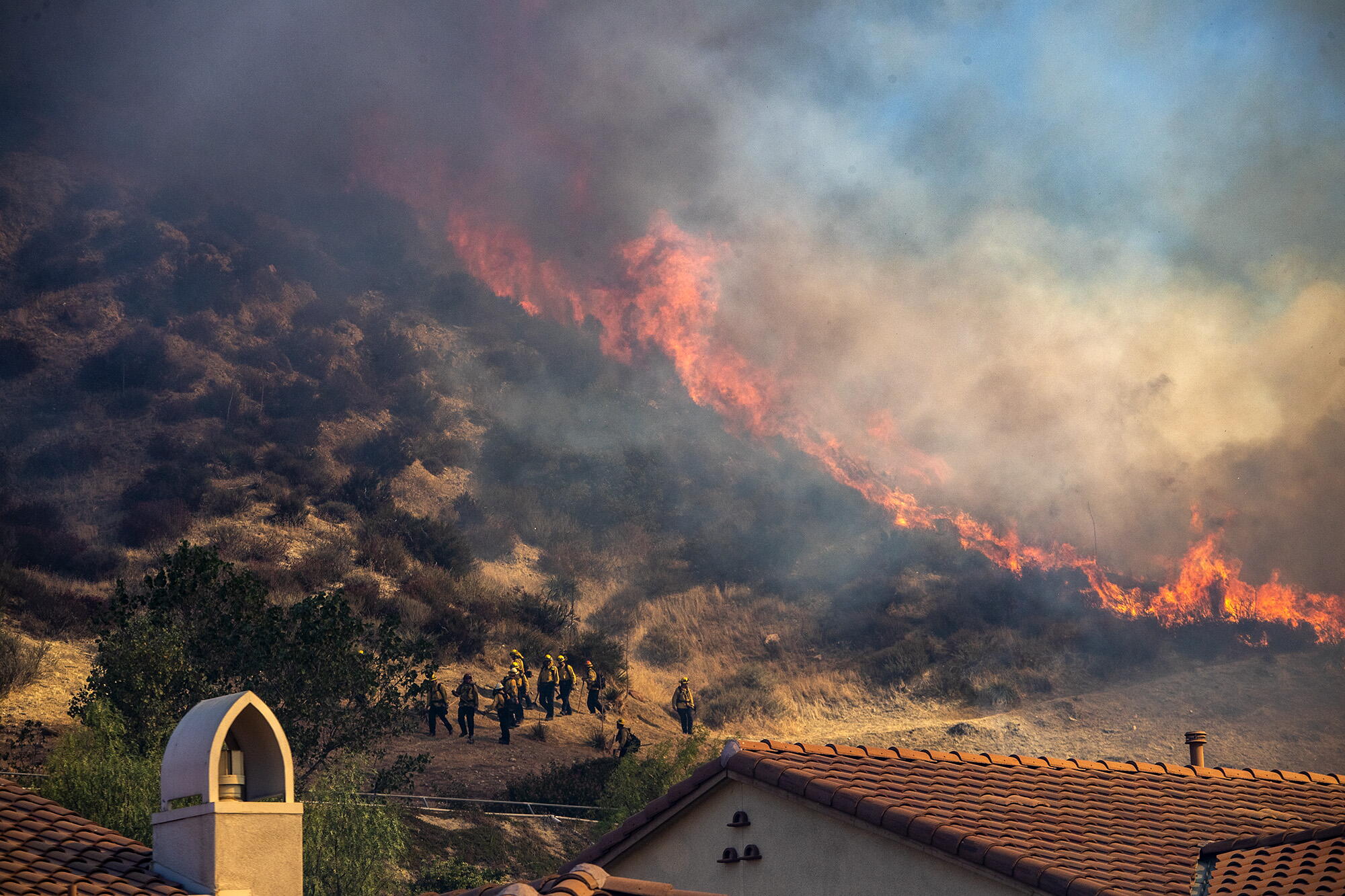 Daddy Ridge Fire U.S. claims Edison’s equipment ignited 2019 Saddle Ridge fire - Los ...