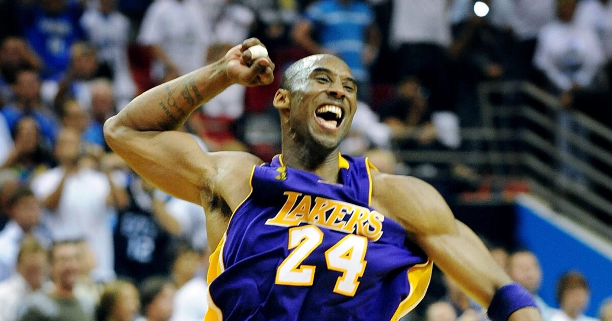 Kobe Bryant Los Angeles Lakers Should Be The NBA Logo Signature
