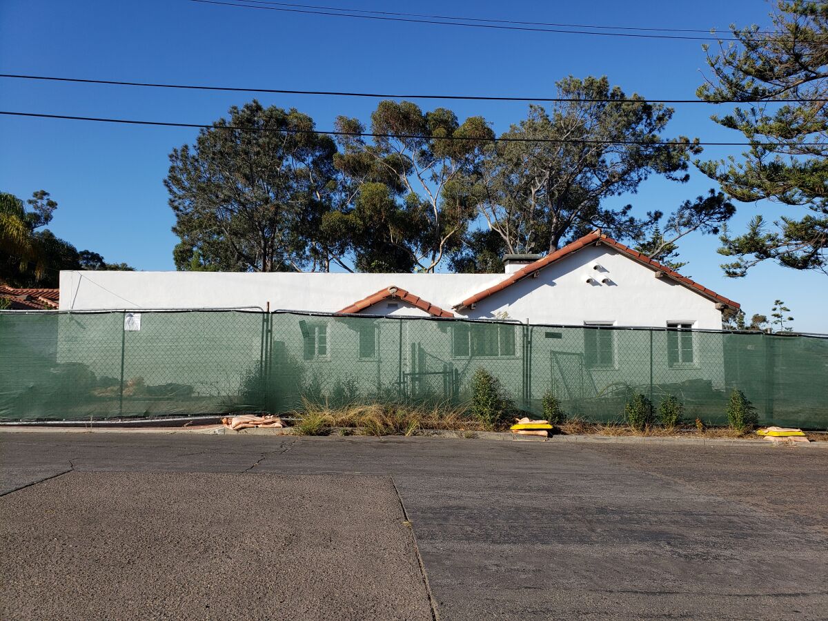 The existing property at 7742 Whitefield Place