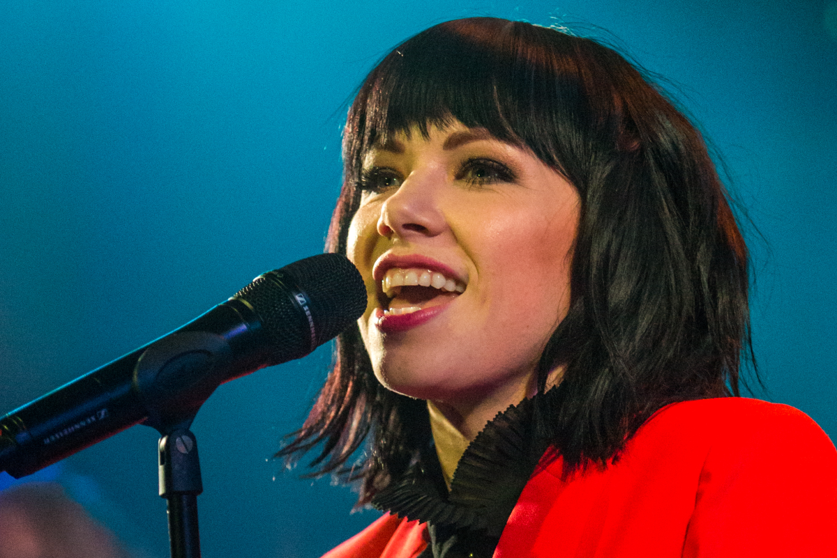 Carly Rae Jepsen performs Monday night at the Troubadour in West Hollywood.
