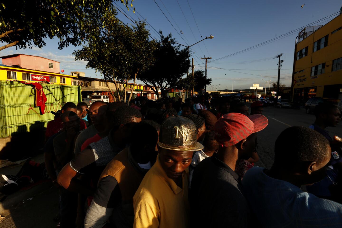 “We’re at breaking point right now,” says Father Patrick Murphy of the influx of Haitianmigrants to the Casa del Migrante shelter in Tijuana. “We never imagined it would go on for more than two or three weeks.”