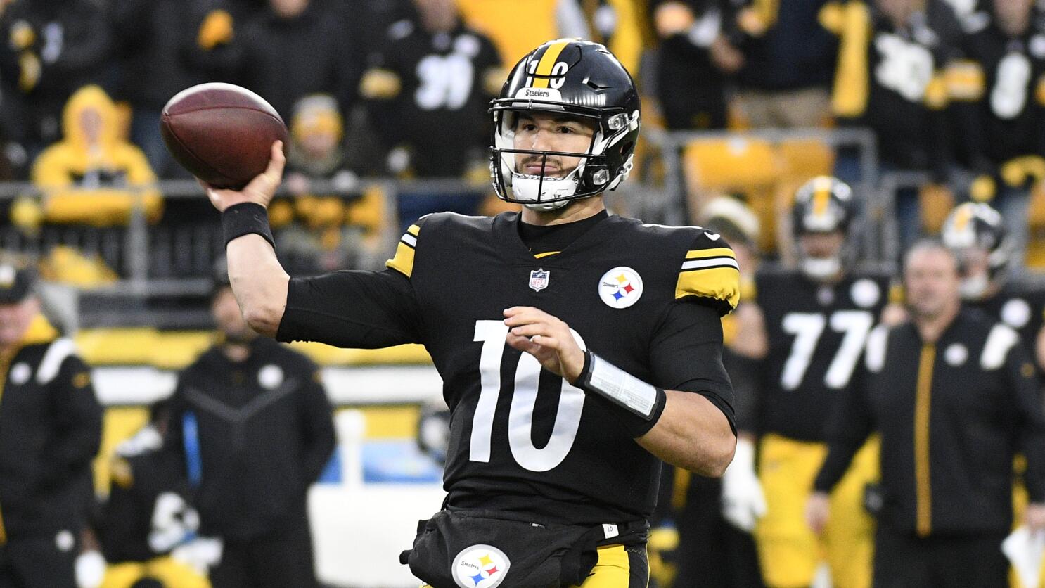 Trubisky starts at QB for Steelers with Kenny Pickett out - The