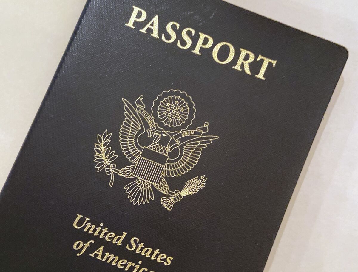 U.S. passport cover