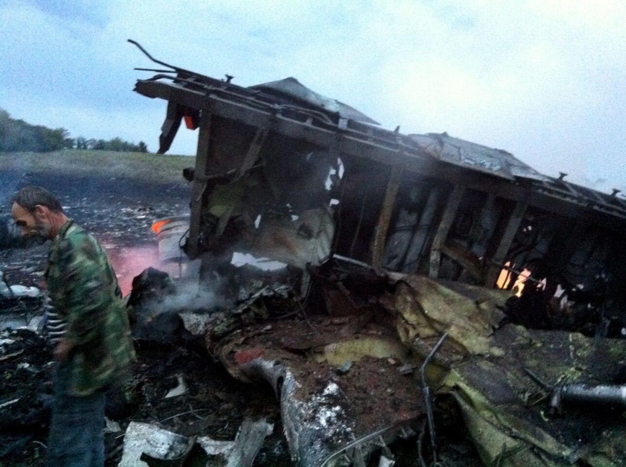 Malaysia Airlines jet crashes in Ukraine