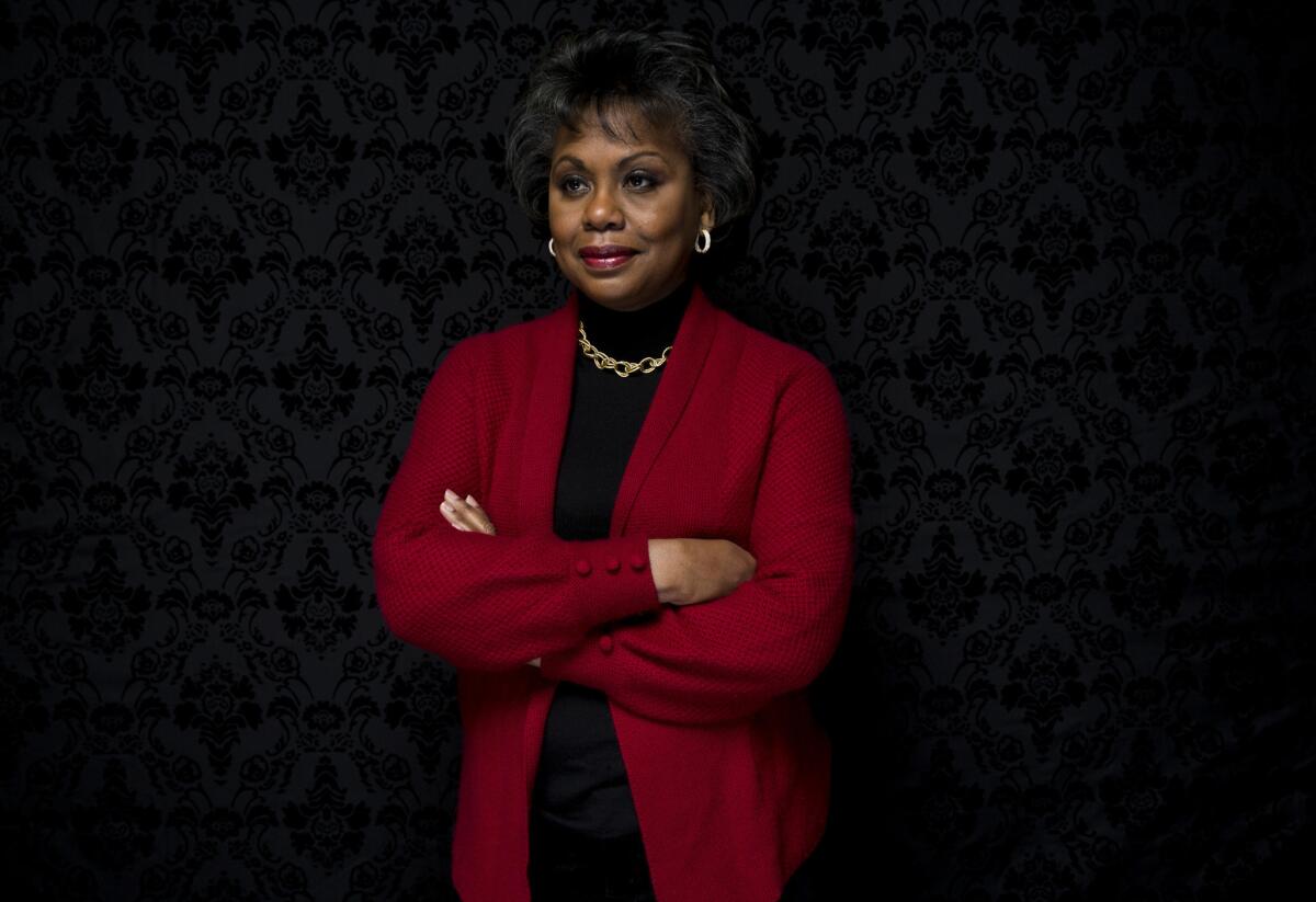 Law professor Anita Hill led a survey in Hollywood