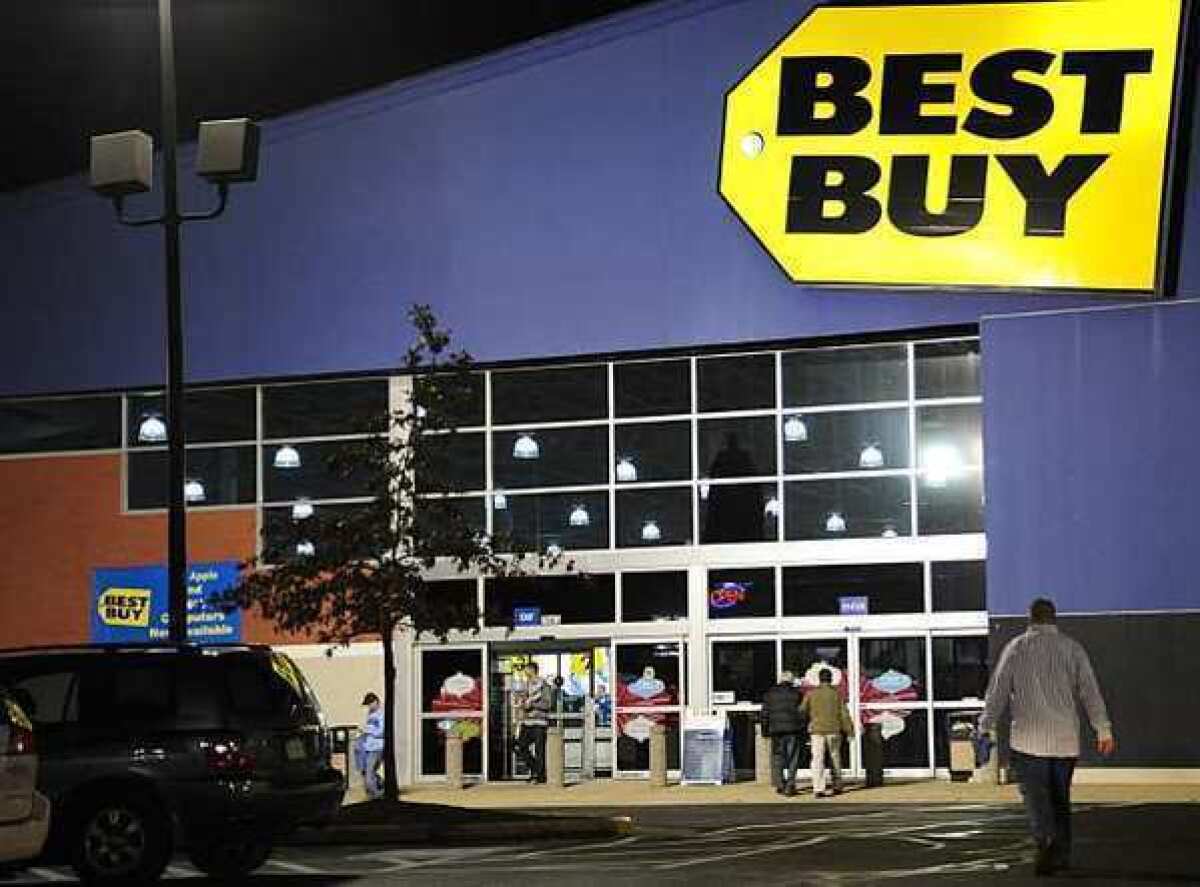 Best Buy, the struggling electronics retailer, hired Hubert Joly to take over as its new chief executive.