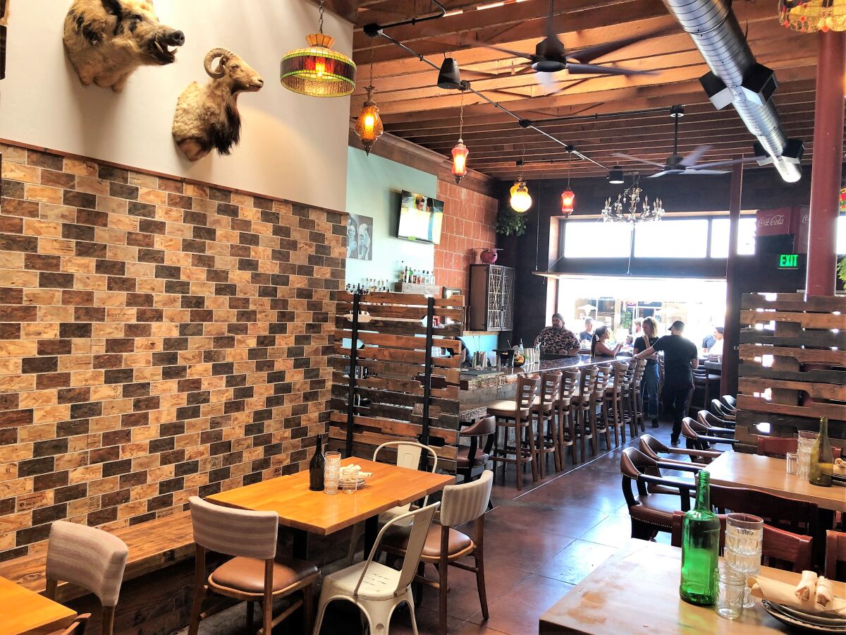 The interior of The Flying Pig Pub & Kitchen in Oceanside, which opened last week in a new location at 509 Mission Ave.