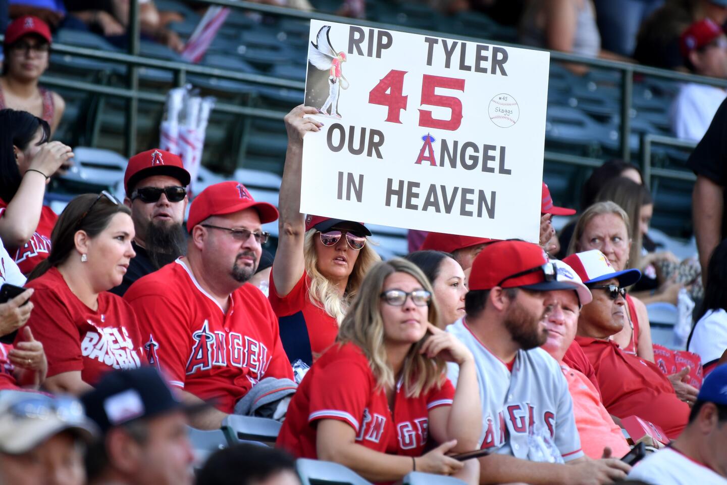 Angels don No. 45 jersey to honor Tyler Skaggs — The Panther Newspaper