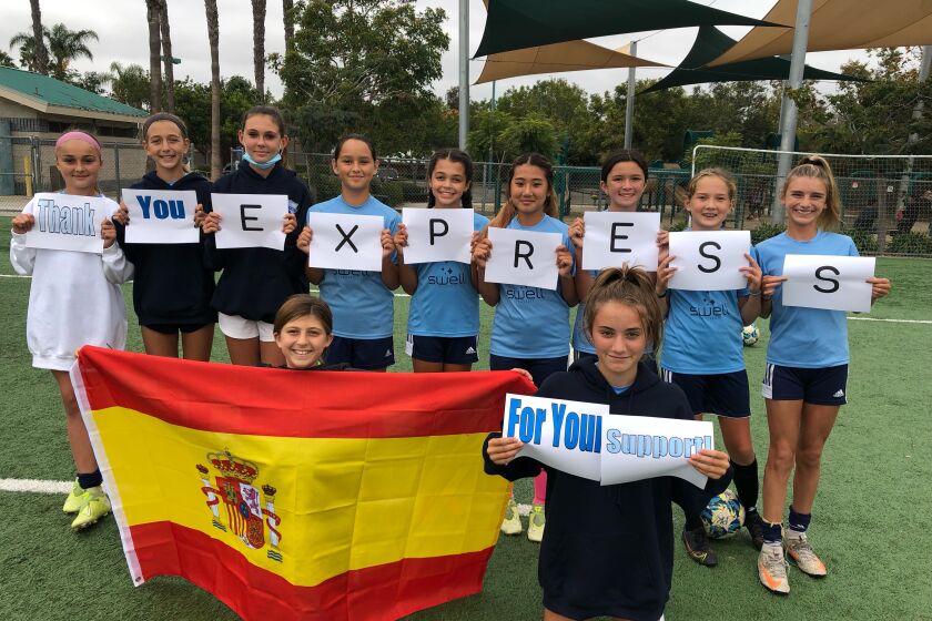 Three Express teams will travel to Spain.