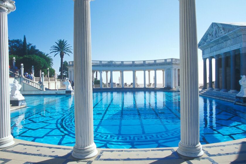Neptune Pool at Hearst Castle, San Simeon, Central Coast, California (Photo by Visions of America/UIG via Getty Images)