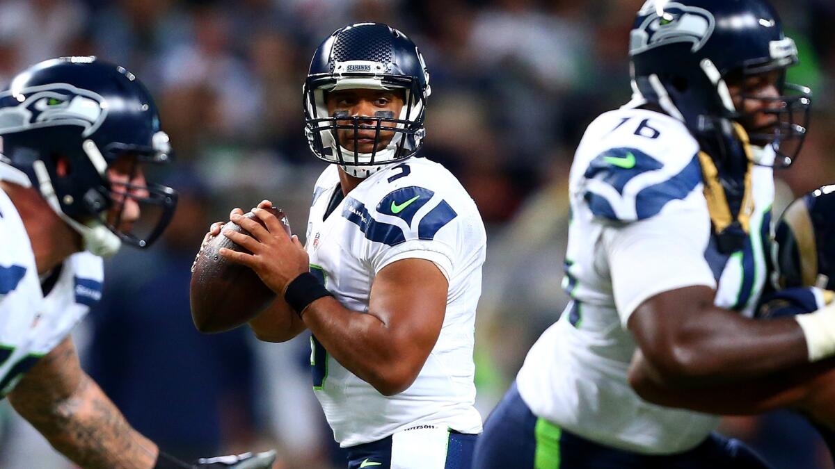 Quarterback Russell Wilson and the Seahawks have their work cut out for them after a Week 1 loss, but don't count them out too soon.