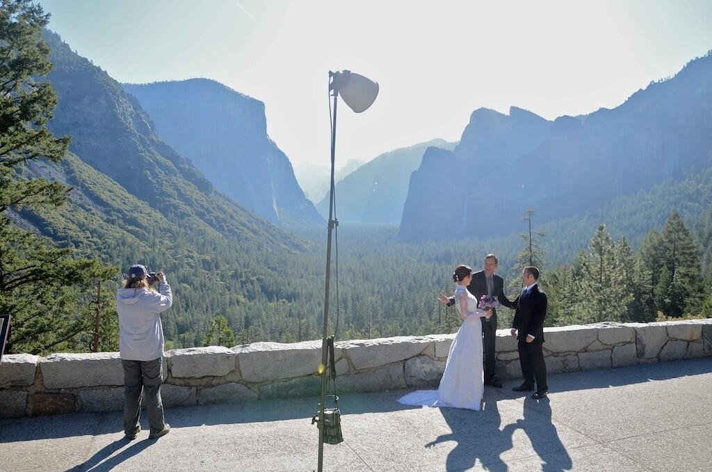 Tunnel view: Morning vows