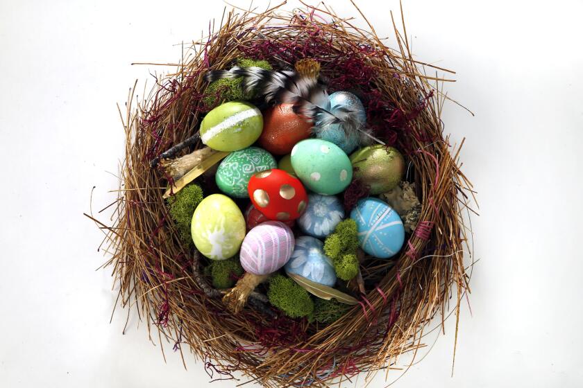 Do-it-yourself Easter eggs using a multitude of techniques.
