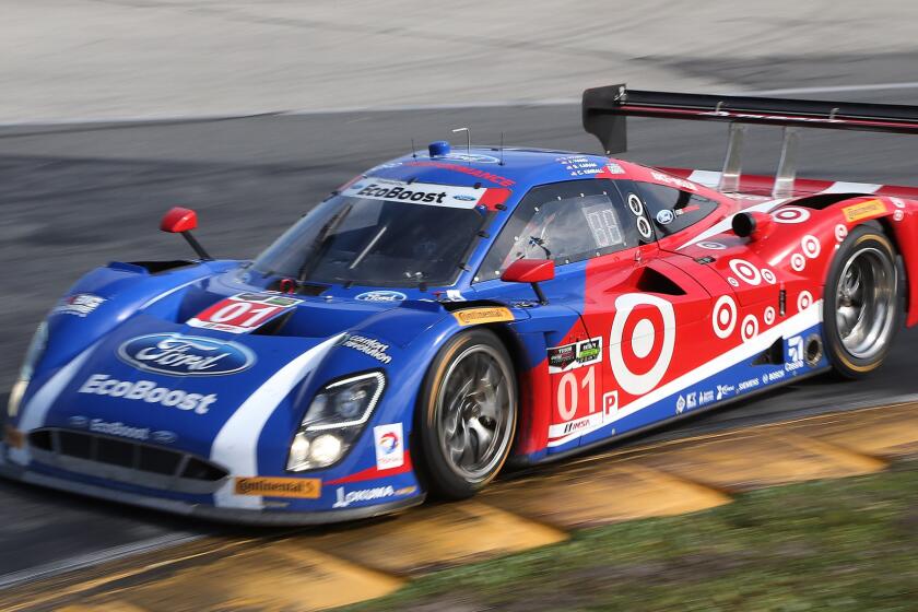 Scott Pruett will co-drive the Ford EcoBoost/Target Riley during this weekend's 24-hour endurance race at Daytona International Speedway.