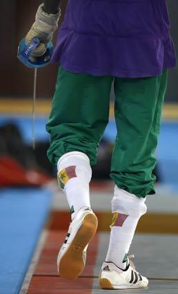 Olympics - Senegal fencer
