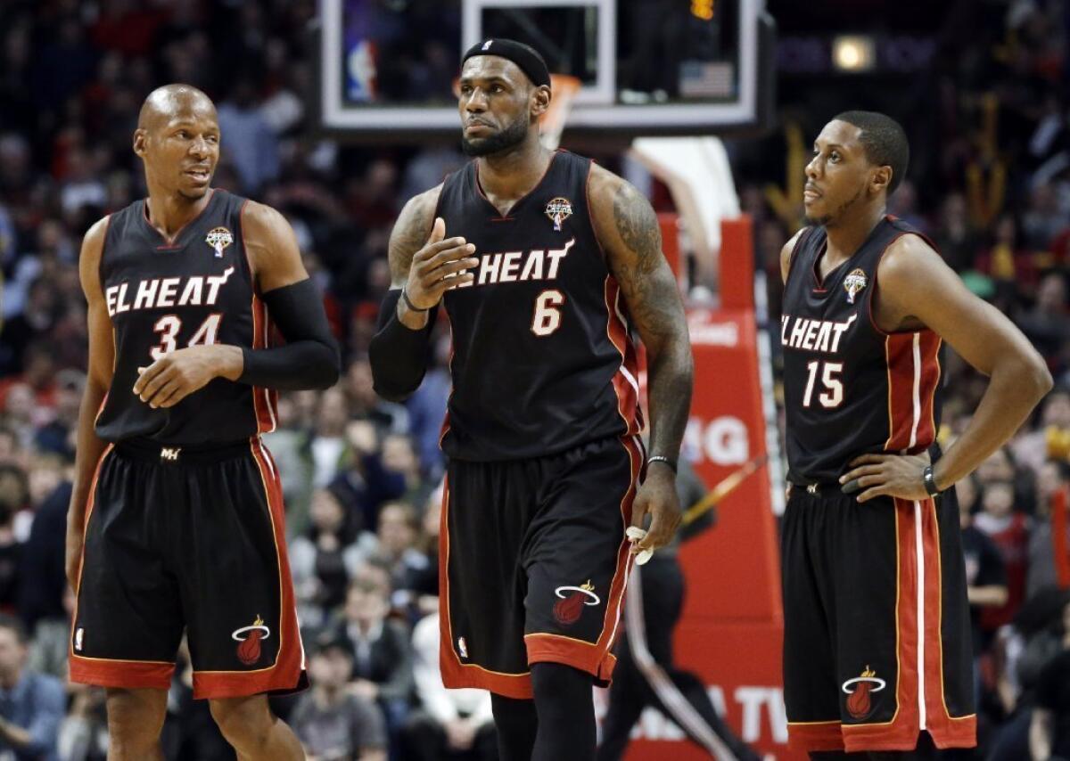 The Miami Heat had won 27 games in a row before losing to Chicago on Wednesday.