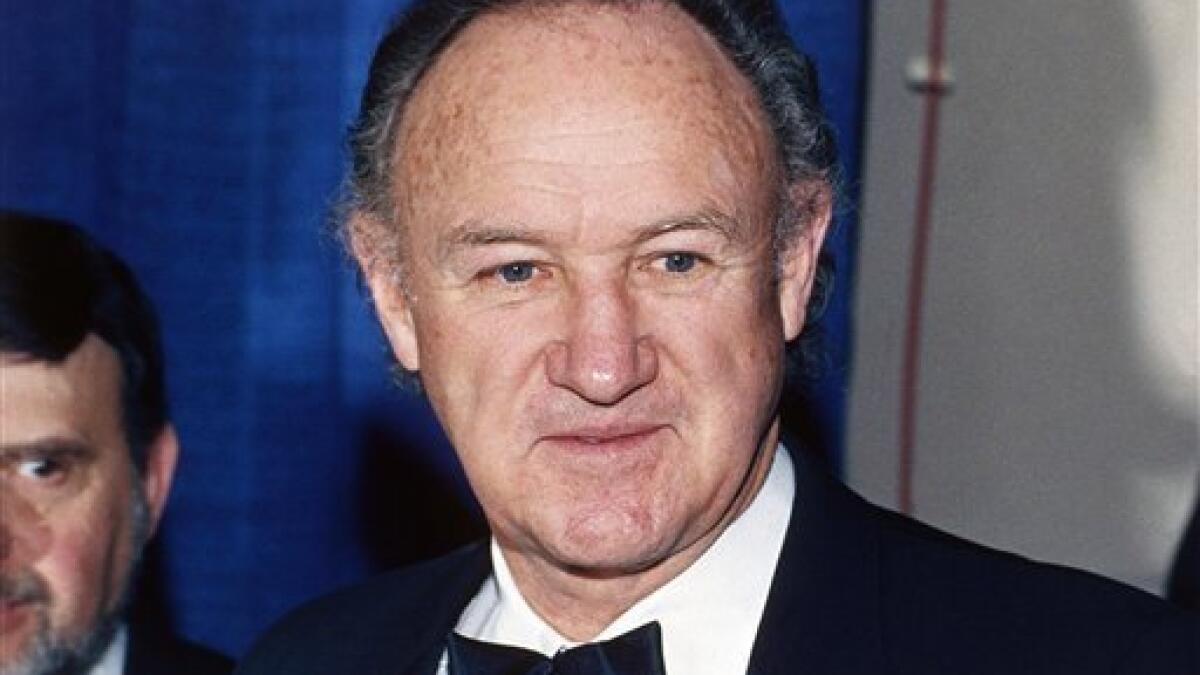 Gene Hackman OK after Fla. bicycle accident - The San Diego