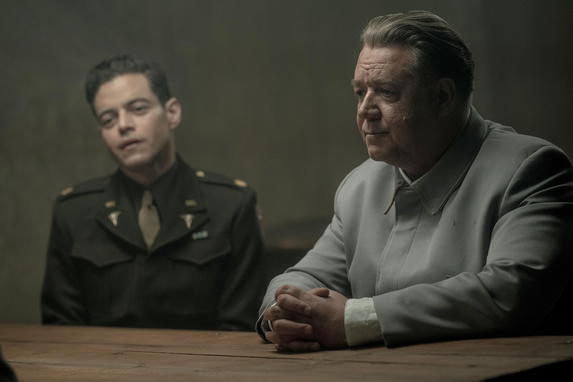 Nuremberg' review: Crowe and Malek in a tonally uncertain Nazi psychodrama - Los Angeles Times