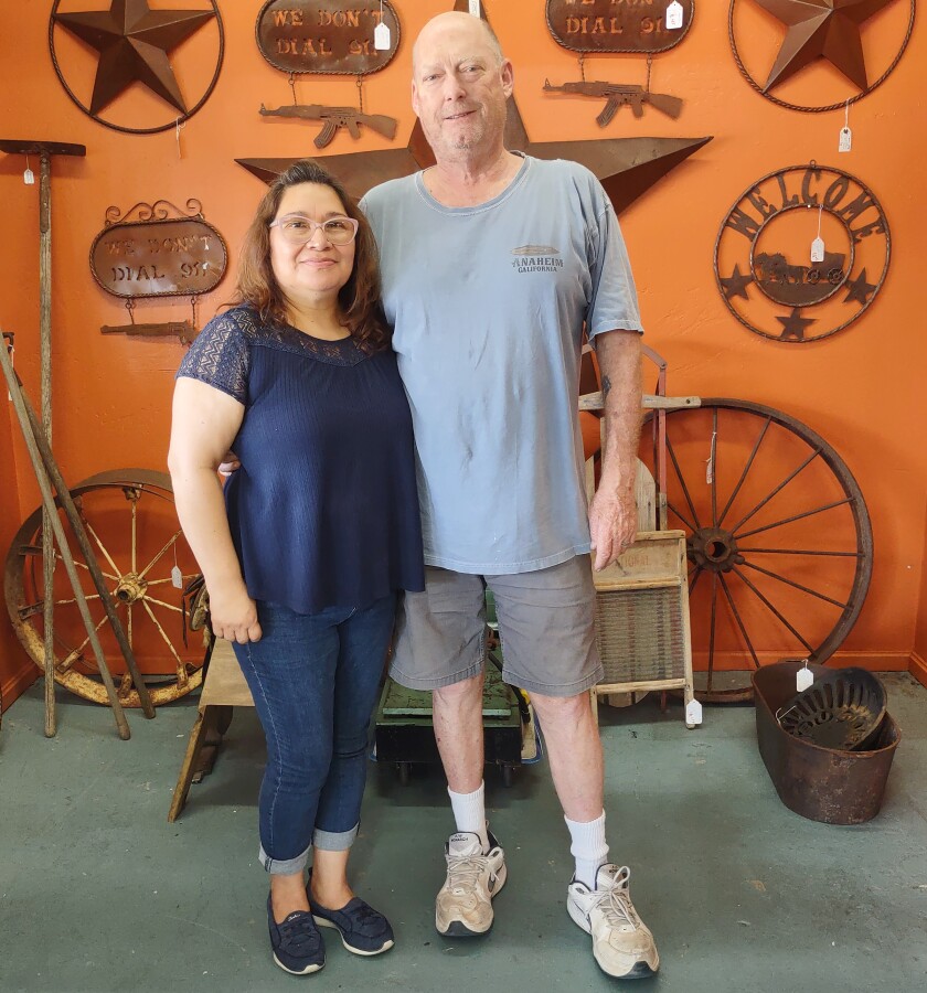 Ramona Antique Fair owners Laura and Bob Lyman are planning to close their antique mall on Aug. 31.