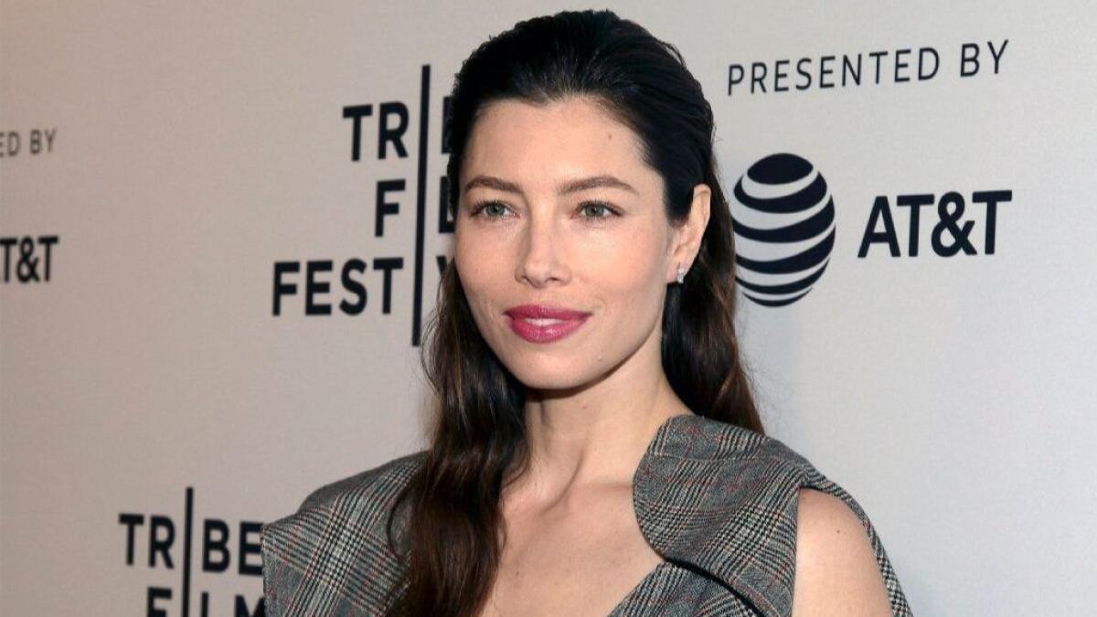 Actress Jessica Biel, seen in 2017, said she has a personal friend who would be affected by legislation in California cracking down on vaccine exemptions.