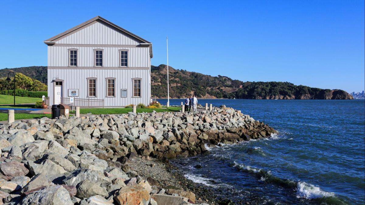 Railroad & Ferry Depot Museum, Tiburon, Marin County, California.