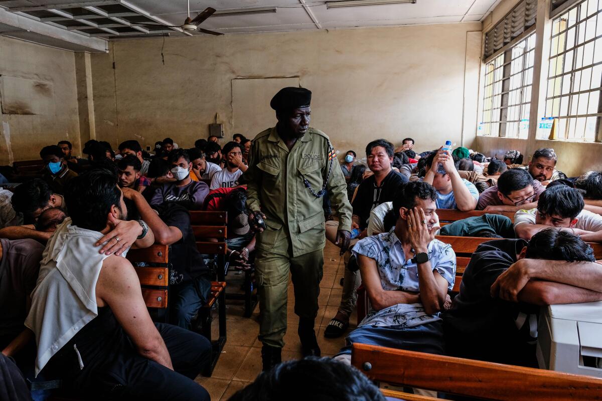 Uganda detains 231 foreigners in crackdown on possible human trafficking - Los Angeles Times